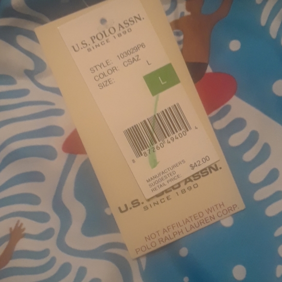 NWT Men's Polo size Large Swimming Trunks - Picture 5 of 5